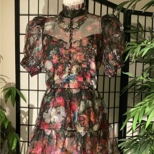 Alice and Olivia Vernita minidress